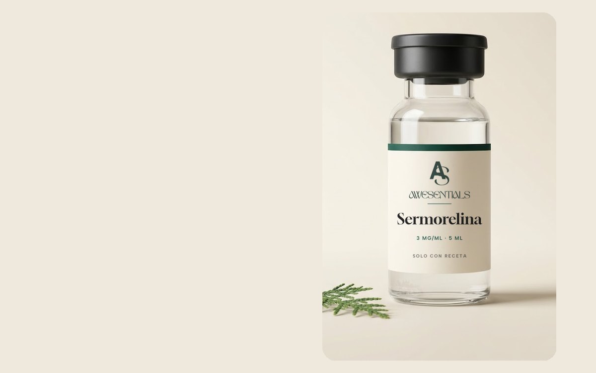Sermorelina explicada: qué es y cómo se receta