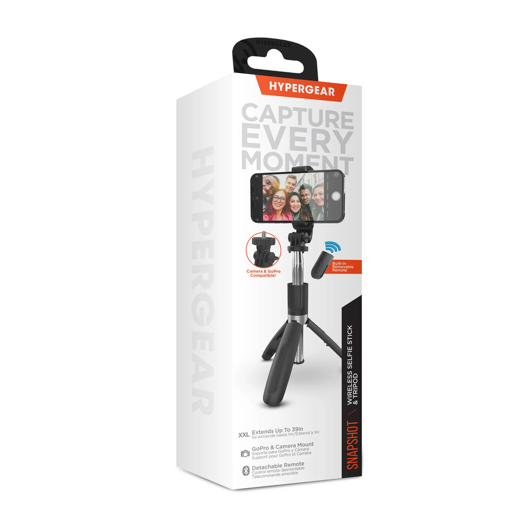 Hypergear Snapshot Wireless Selfie Stick + Tripod
